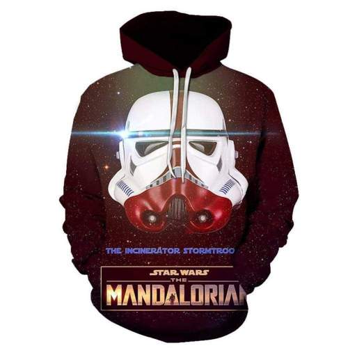 Star Wars Hoodie - The Mandalorian Pullover Hoodie