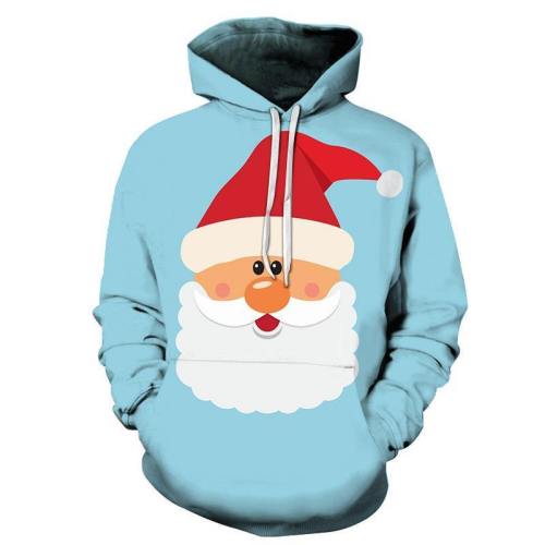 Cute Santa Christmas 3D - Sweatshirt, Hoodie, Pullover