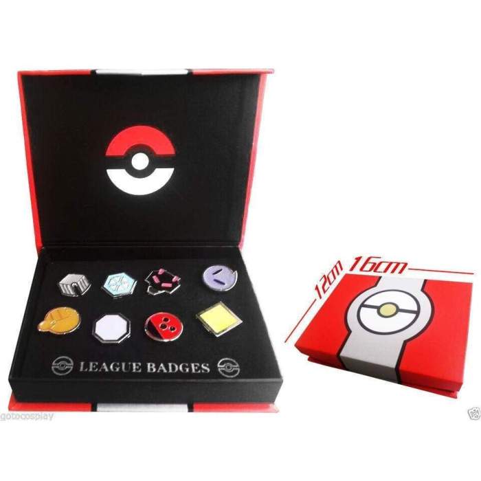 Pokemo Brooch Metal Badge Set