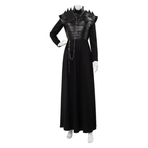Game Of Thrones Season 8 S8 E2 Sansa Stark Leather Armor Cosplay Costume