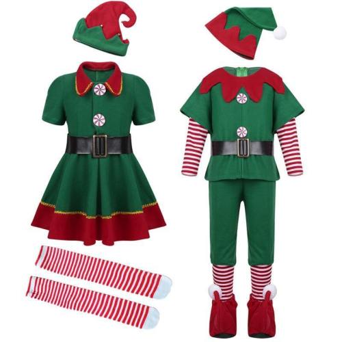 Christmas Family Clothes Set Dress Outfits Party Show Baby Clothing