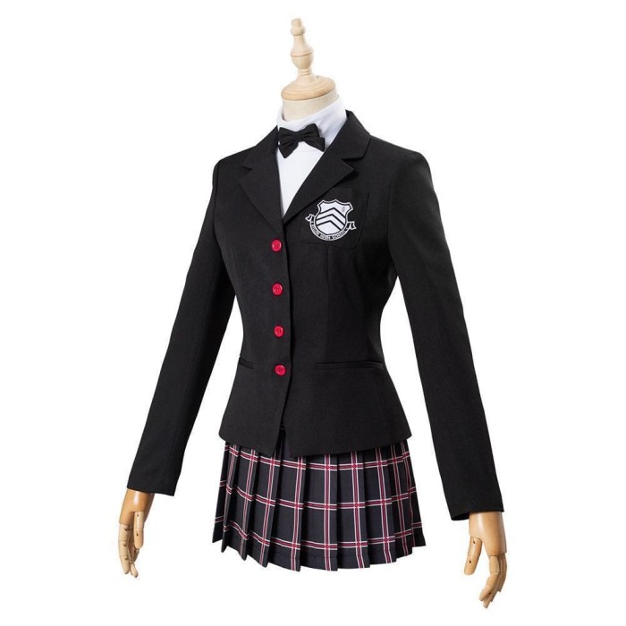Persona 5 The Royal Yoshizawa Kasumi School Uniform Cosplay Costume