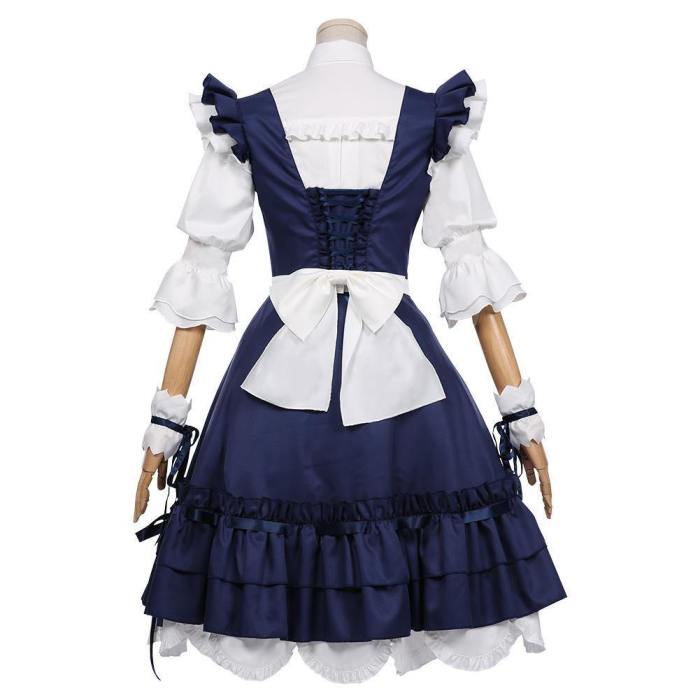 Final Fantasy Xiv-Lalafell Maid Outfit Halloween Carnival Costume Cosplay Costume