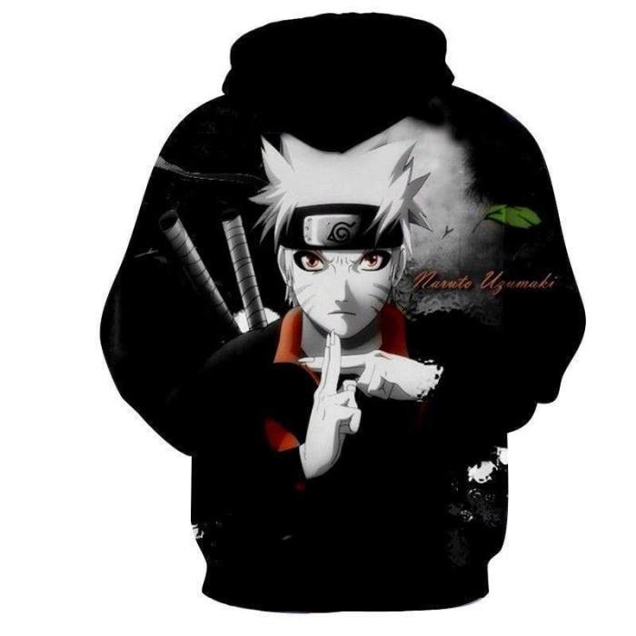 Naruto Hoodie - Shippuden Naruto Pullover Hoodie