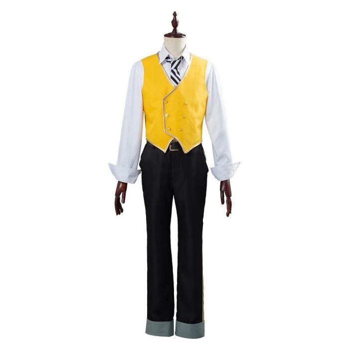 Twisted Wonderland Ruggie Bucchi Uniform Outfit Halloween Carnival Costume Cosplay Costume For Adult