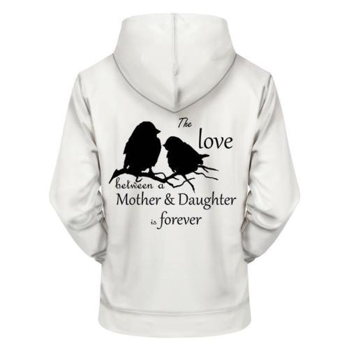 Mother & Daughter 3D - Sweatshirt, Hoodie, Pullover