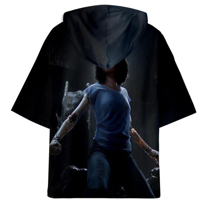Alita T-Shirt - Battle Angel Graphic Hoodie T-Shirt Csos982