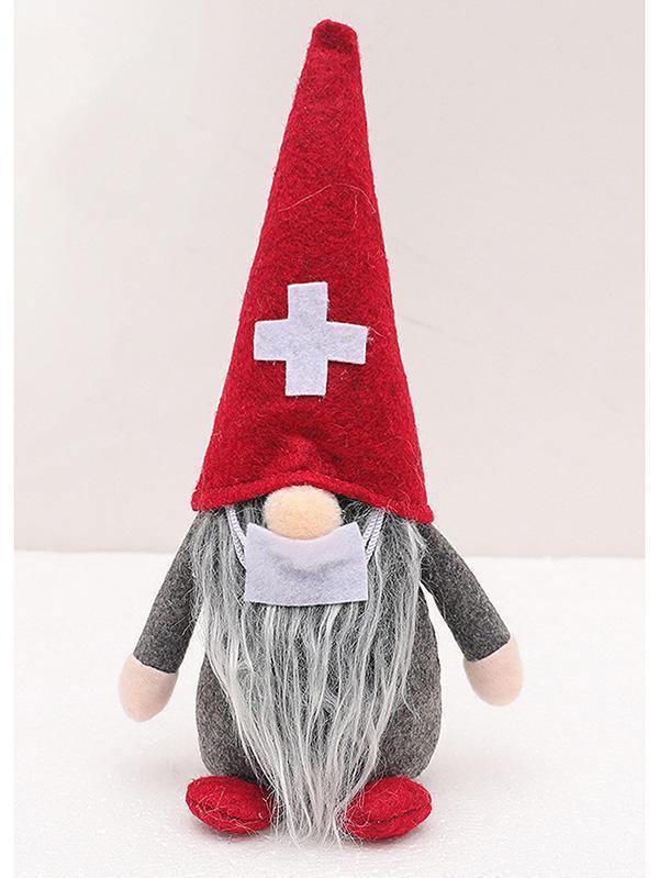 Christmas Gnome Nurse Doll Ornaments Christmas Decoration