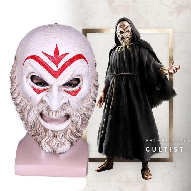 Game Assassin Creed Odyssey Hierarch  Halloween Cosplay Mask