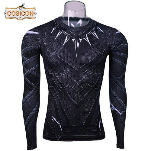 Captain America: Civil War Black Panther Long Sleeve T-Shirt