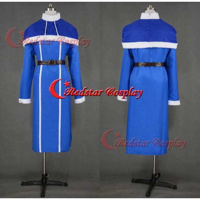Juvia Lockser Cosplay Costume From The Anime Fairy Tail - Costume Made In Any Size
