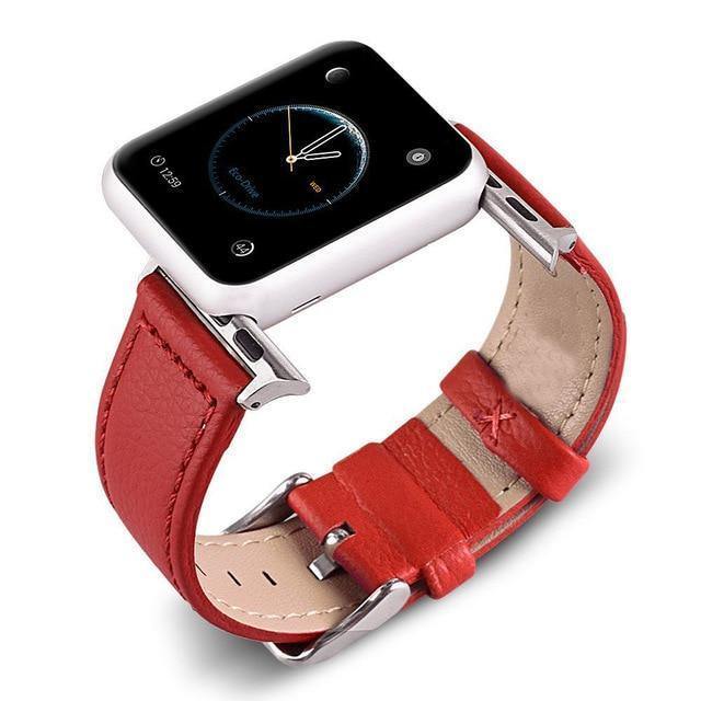 Apple Watch Leather Buckle Watchband