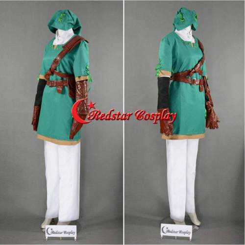The Legend Of Zelda Link Cosplay Costume (Ver.4) Custom In Any Size