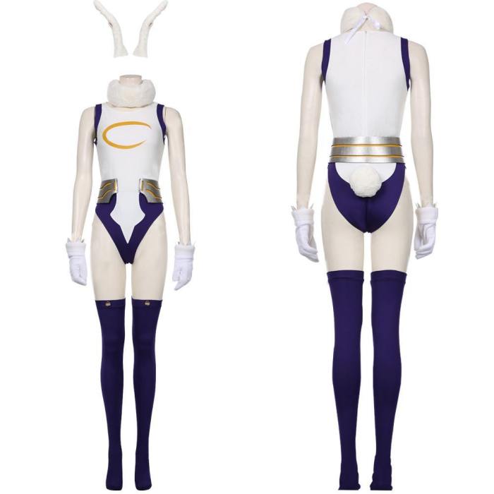 My Hero Academic Rabbit Jumpsuit Bunny Girl Cosplay Bodysuit Rompers Suit Miruko‘S Sexy Jumpsuit Cosplay Costume