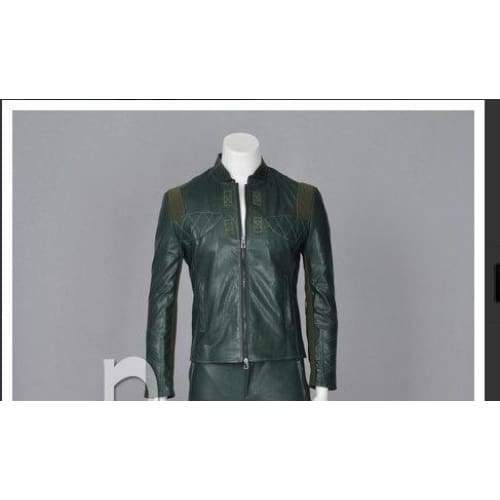 Green Arrow Oliver Queen America Cosplay Costume  Just Jacket