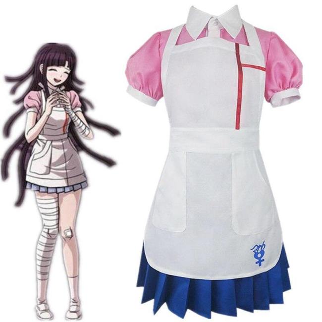 Danganronpa Mikan Tsumiki Cosplay Jk Nurse Uniform Halloween Costumes