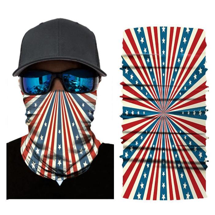 American Flag Neck Gaiter Face Mask