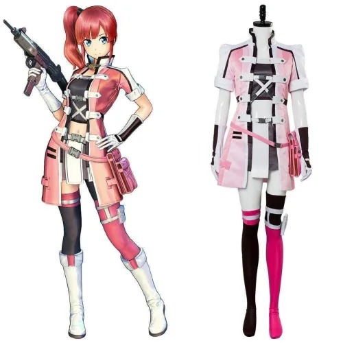 Sword Art Online:Fatal Bullet Kureha Outfit Suit Cosplay Costume
