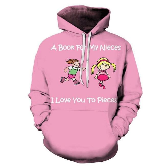 Aunty - Niece 3D - Sweatshirt, Hoodie, Pullover