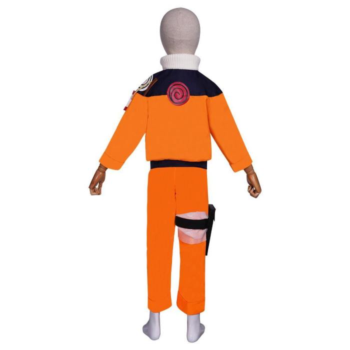 Naruto ·Naruto Uzumaki Kids Children Top Pants Outfits Halloween Carnival Suit Cosplay Costume