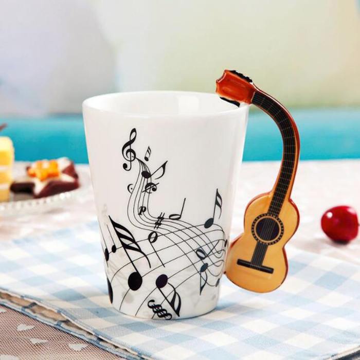 Creative Musical Instrument Ceramic Mug
