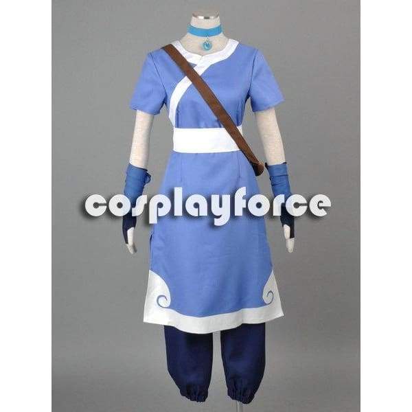 The Last Airbender Korra Water Tribe Outfit Cosplay Costume