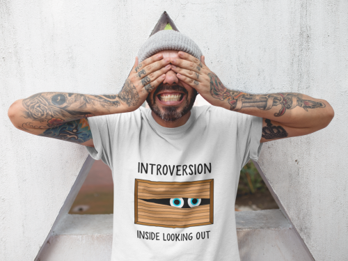  Introversion - Inside Looking Out  Short-Sleeve Unisex T-Shirt