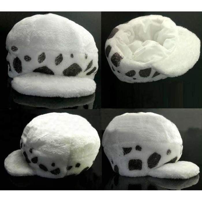 One Piece Trafalgar Law Coat Hat 2 years later Cosplay Costume Hat