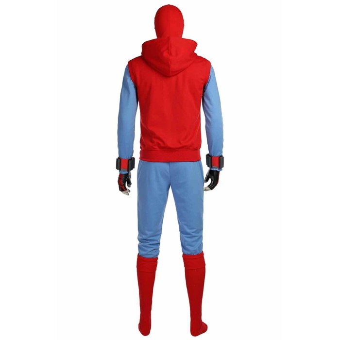 Spiderman Homecoming Spider Man Peter Parker Outfit Cosplay Costume