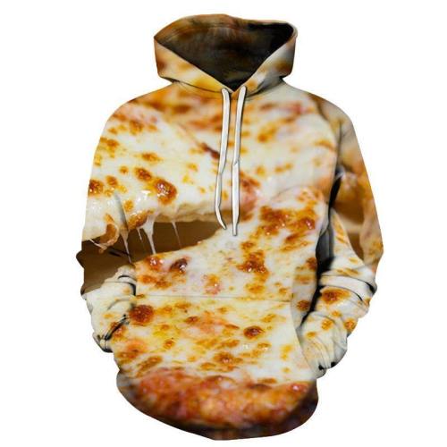 Cheese Slice 3D - Sweatshirt, Hoodie, Pullover