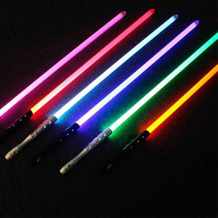 High Quality Star Wars Laser Lightsaber Sword Jedi Sith Luke Skywalker  Vader Rey Weapons Light Saber