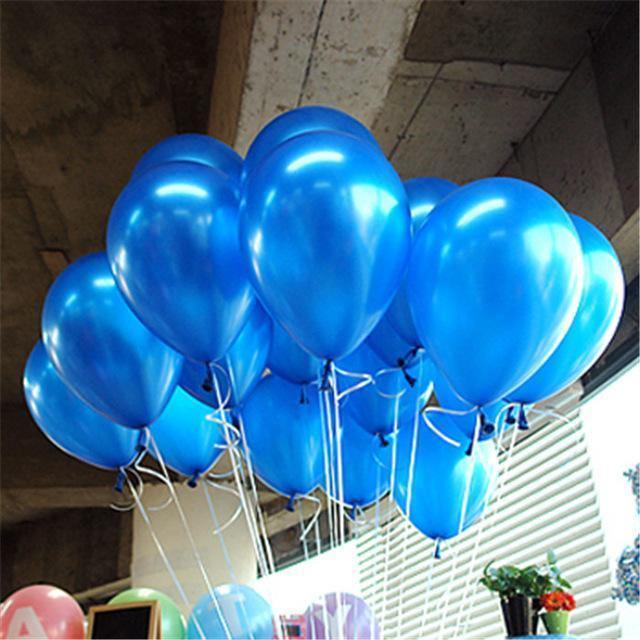 10Pcs Black Latex Balloons 10 Inch Latex Helium Balloons Inflatable Wedding Decorations Air Balls Happy Birthday Party Balloons