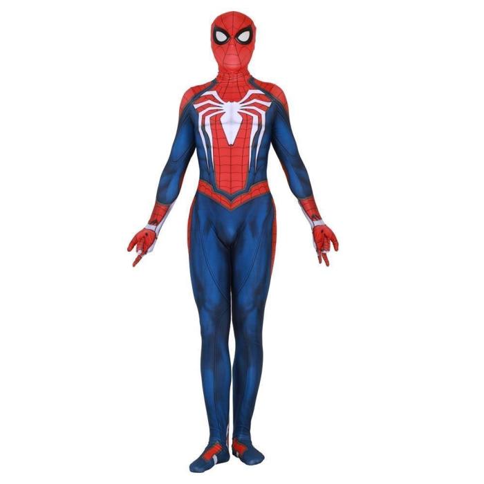 Insomniac Games Spider Man Cosplay Costume Zentai Superhero Bodysuit