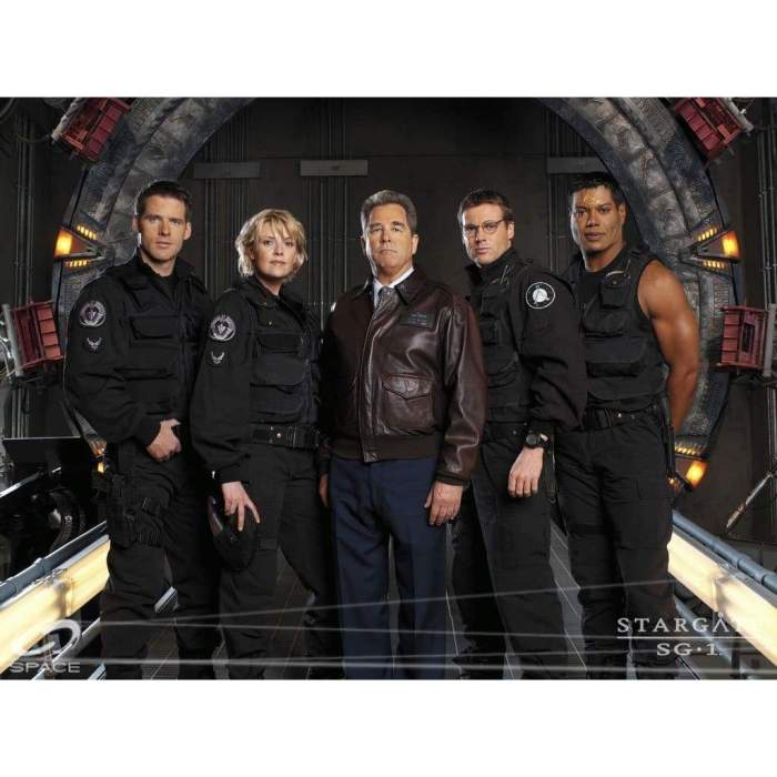Stargate Sg1 Black Uniform Jacket Costume