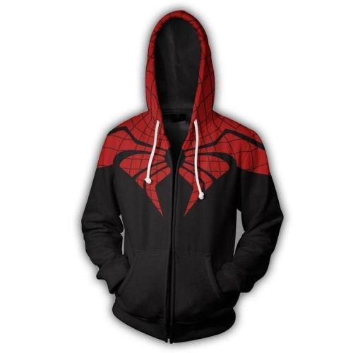 Spider-Man Hoodie - The Avengers Zip Up Hoodie Csos611
