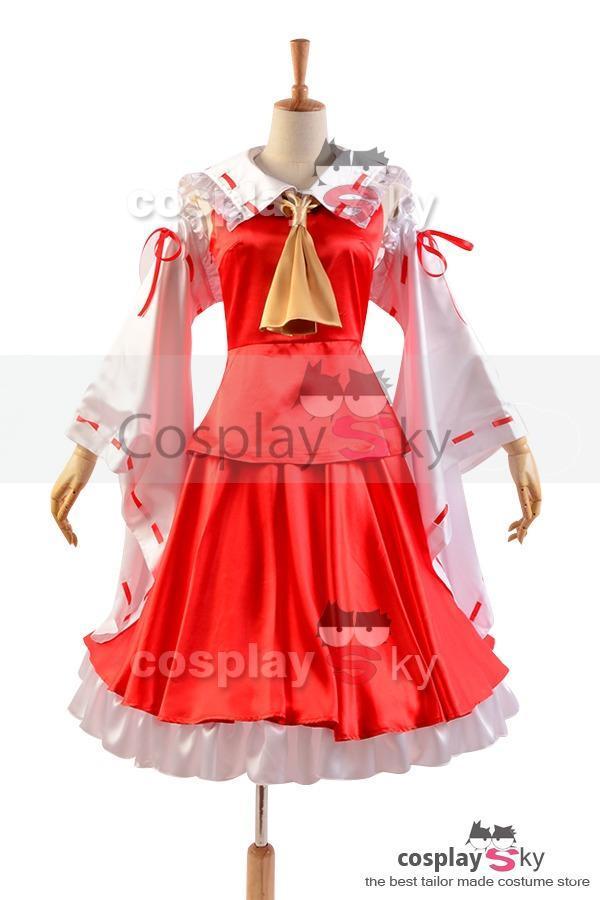 Touhou Project Reimu Hakurei Dress Cosplay Costume