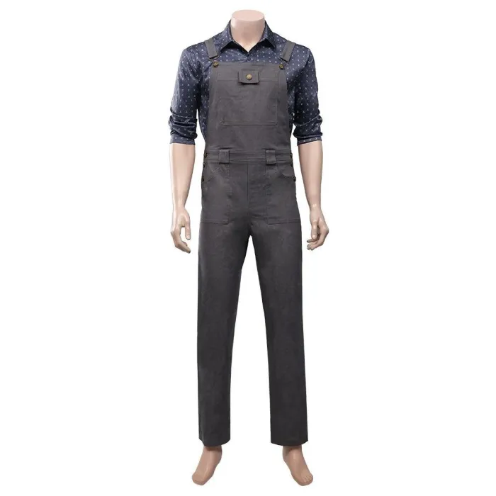 Ghostbusters: Afterlife Trevor Adult Men Outfit Halloween Carnival Costume Cosplay Costume