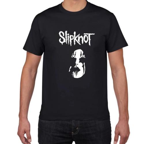 Wave Of American Heavy Metal Slipknot Tshirt Men Metal Band  100% Cotton T Shirt  Hip Hop Tee Streetwear