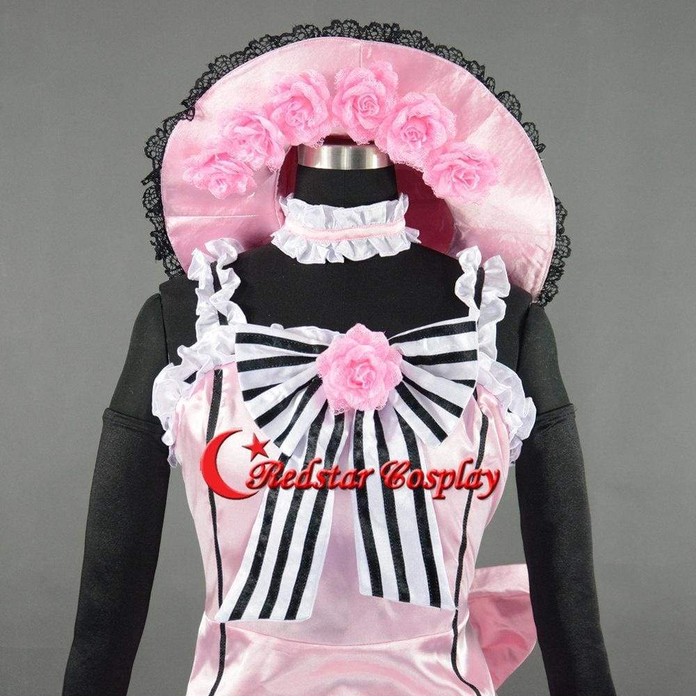 open lace back dress Ciel Phantomhive Dress Cosplay Costume