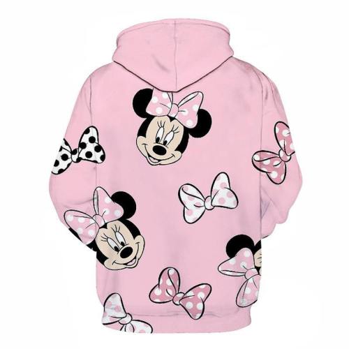 Minnie Mouse Cartoon 3D - Sweatshirt, Hoodie, Pullover