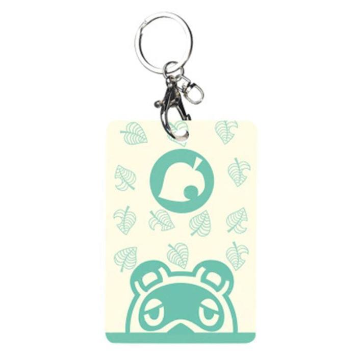 Animal Crossing Tom Nook Student Acrylic Keychain Bag Card Case Holder
