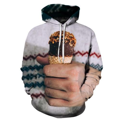 Choco-Cone 3D Sweatshirt
