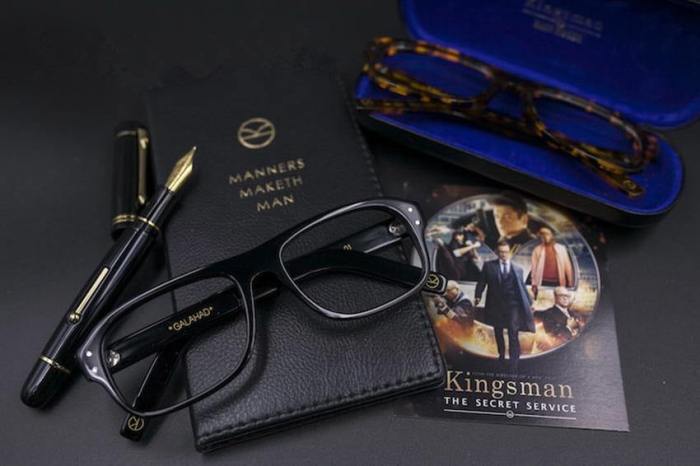 New Movie Kingsman Eyewear Glasses Eyeglasses Sunglasses Cosplay