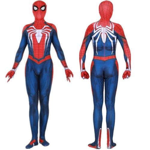 Insomniac Games Spider Man Cosplay Costume Zentai Superhero Bodysuit