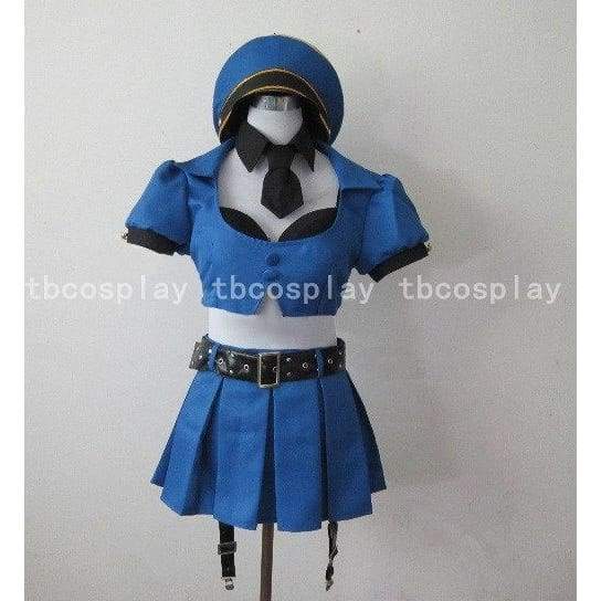 LoL Costume League of Legends Caitlyn Blue Cosplay Costumes