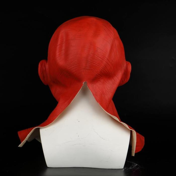 Star Wars Horror Full Head Masquerade Red Skull Hood Latex Mask Halloween Cosplay Zombie Mask New