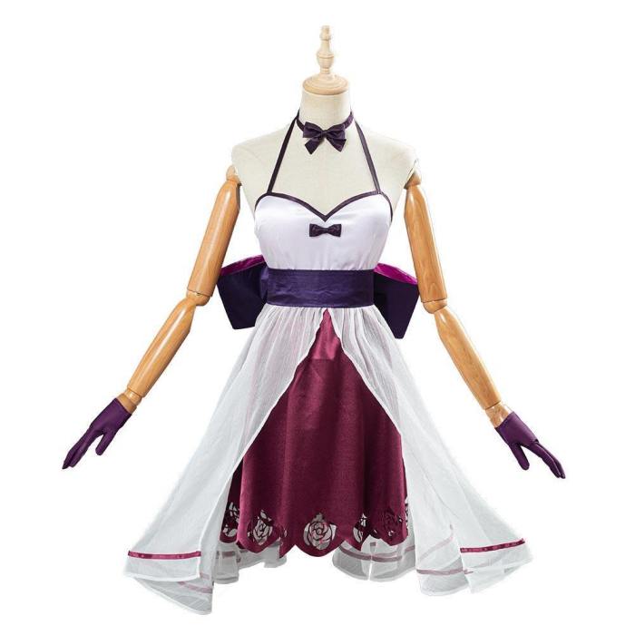 Fate/Grand Order Fgo Mash Kyrielight Dress Halloween Carnival Costume Cosplay Costume