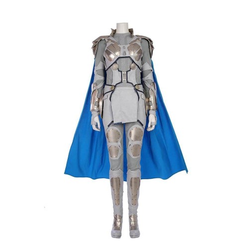 Thor 3 Ragnarok Valkyrie Costume White Suit Halloween Costume Full Set Outfit