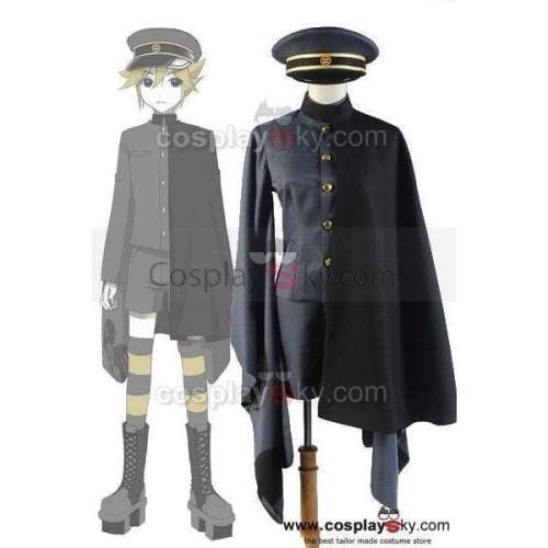 Vocaloid 2 Senbonzakura'S Brother Kagamine Rin/Len Military Uniform Cosplay Costume