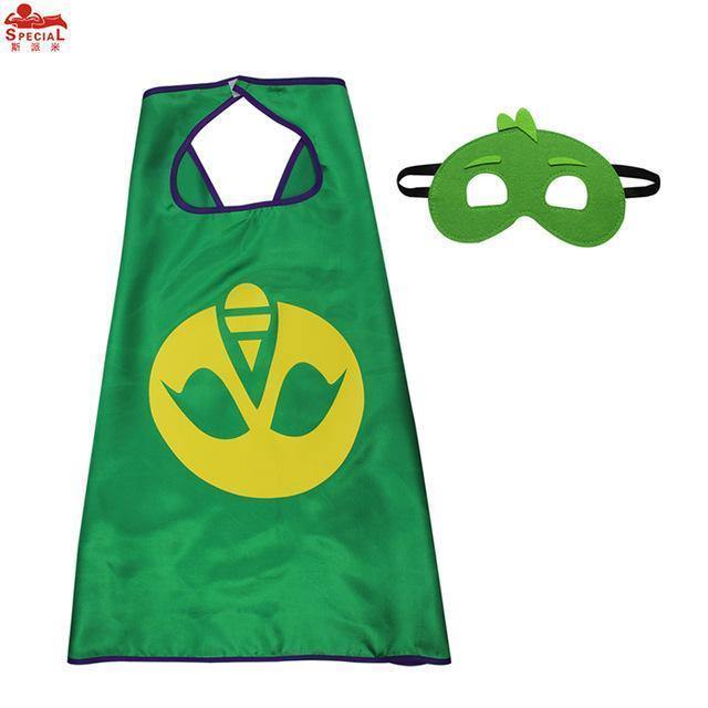 Light Cartoon Cape Mask For Kids Cosplay Toys Masks Costume Brand Dress Birthday Party
